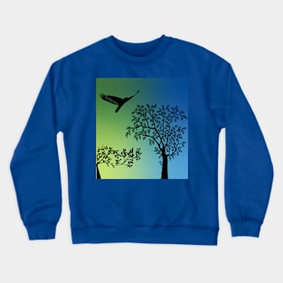 Forest trees Crewneck Sweatshirt